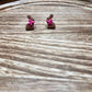 Chocolate Bunny Studs