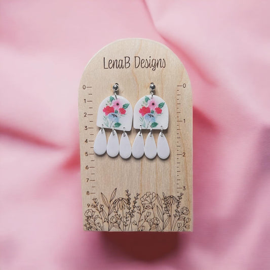 Isabelle Flower Dangles