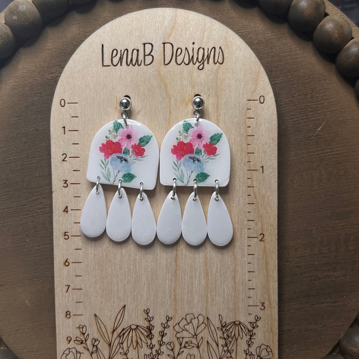 Isabelle Flower Dangles