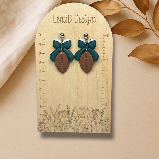 Football Team Color Earrings