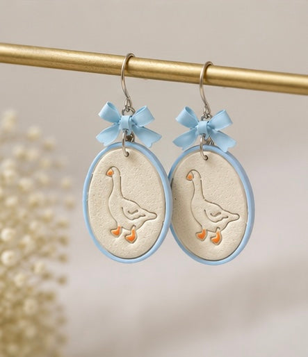Goose Earrings