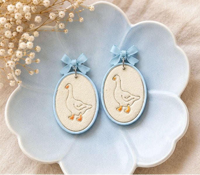 Goose Earrings