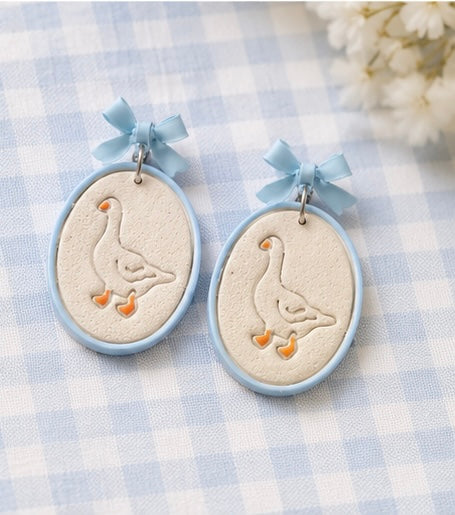 Goose Earrings